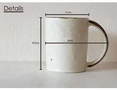 Rila Black Straight Mug