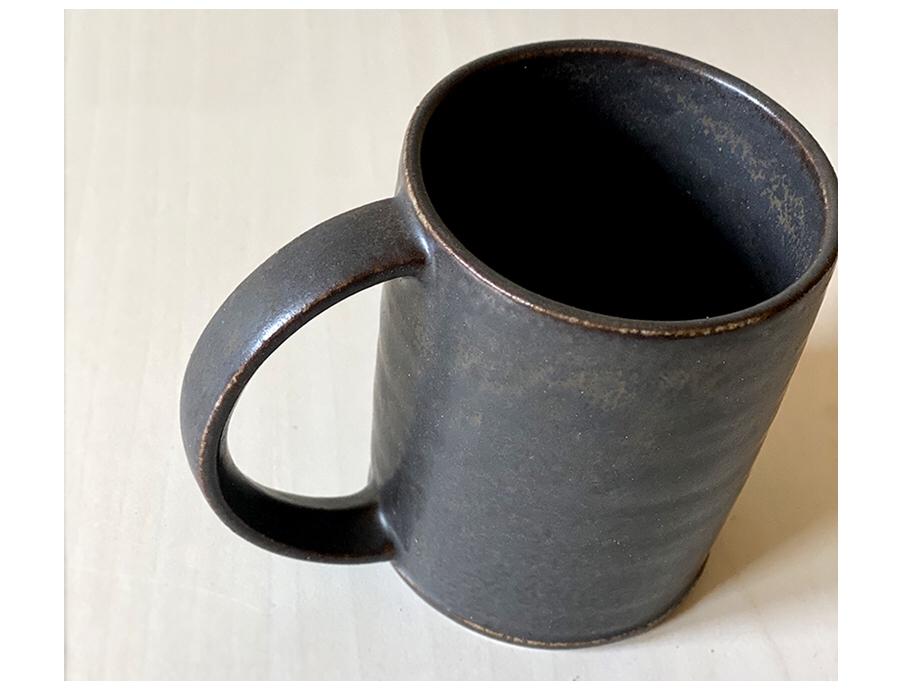 Rila Black Straight Mug