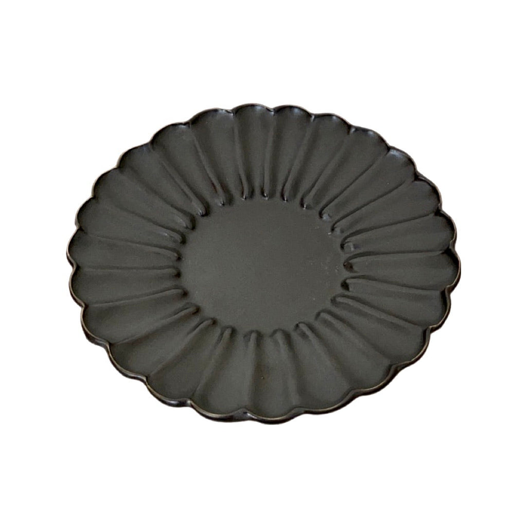 Rinka Plate by Yoshida Pottery