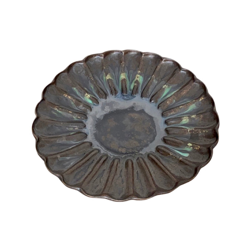 Rinka Plate by Yoshida Pottery