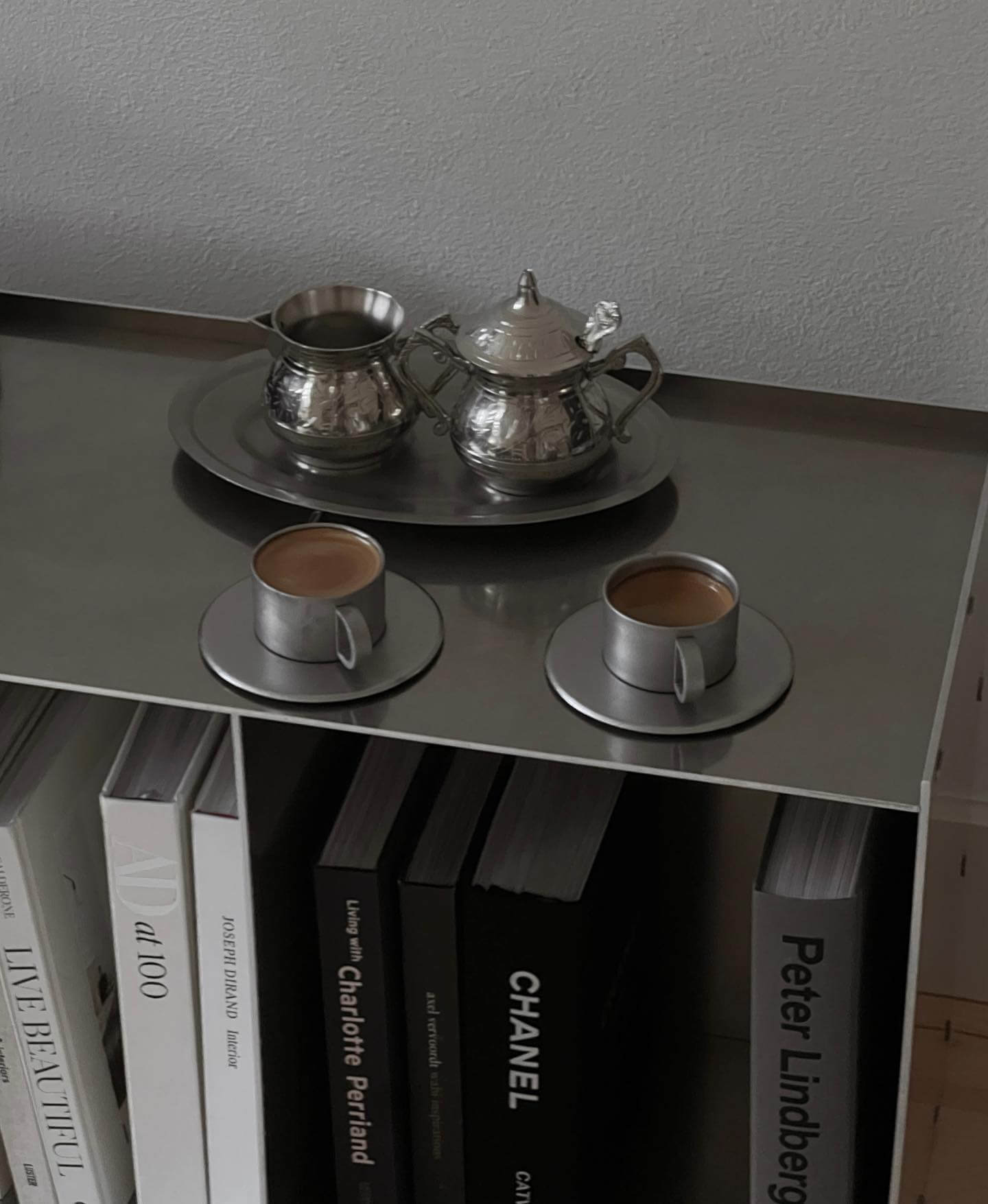 VINTAGE INOX Cup & Saucer 90ml