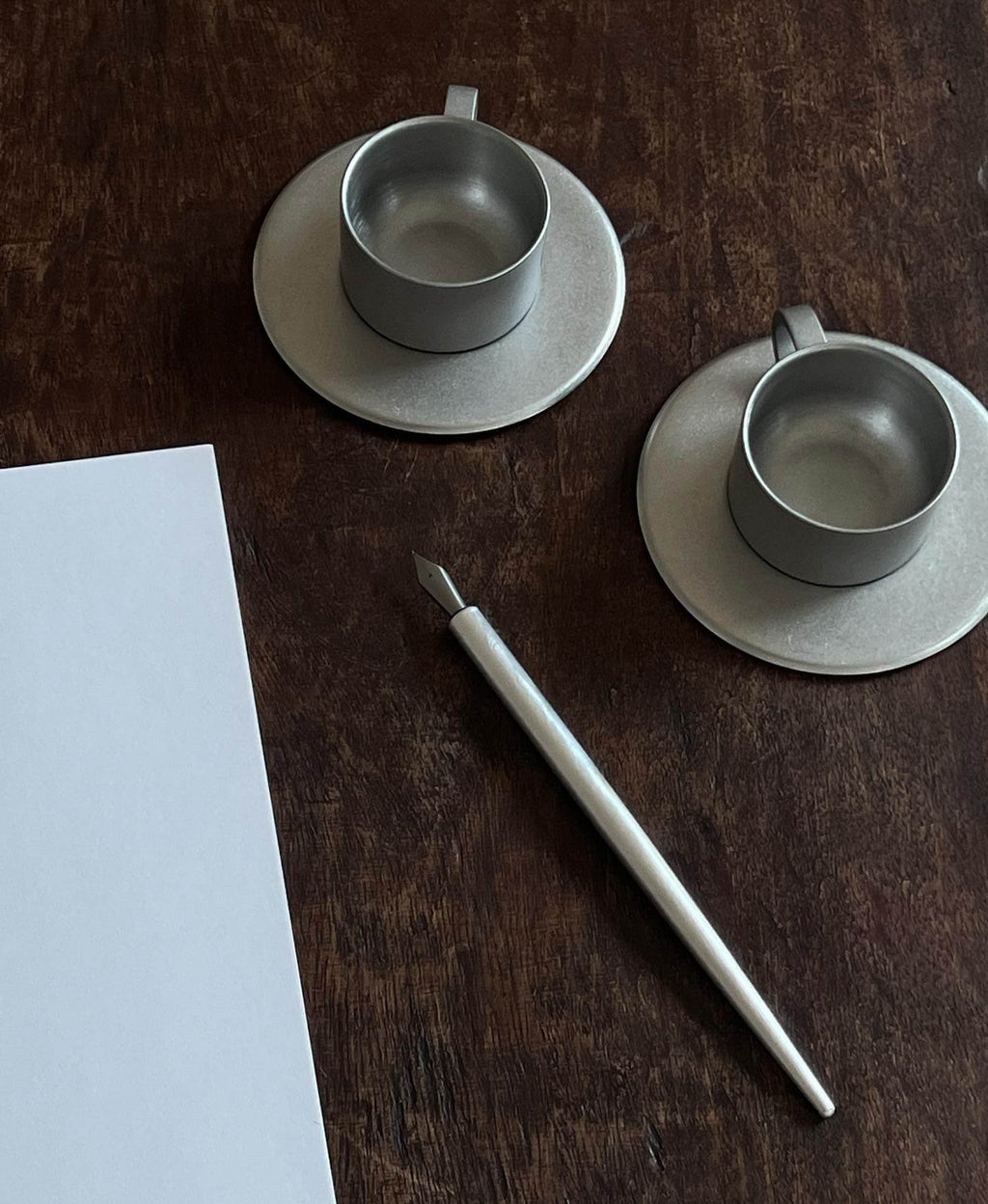 VINTAGE INOX Cup & Saucer 90ml