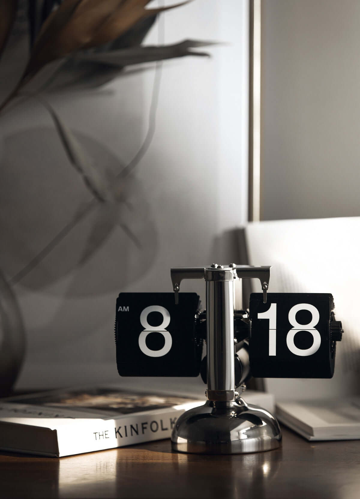 Turning Desktop Clock