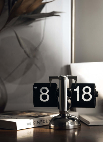 Turning Desktop Clock