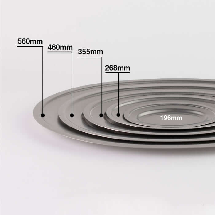 VINTAGE INOX Oval Plate