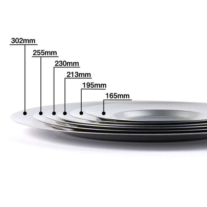 VINTAGE INOX Round Plate