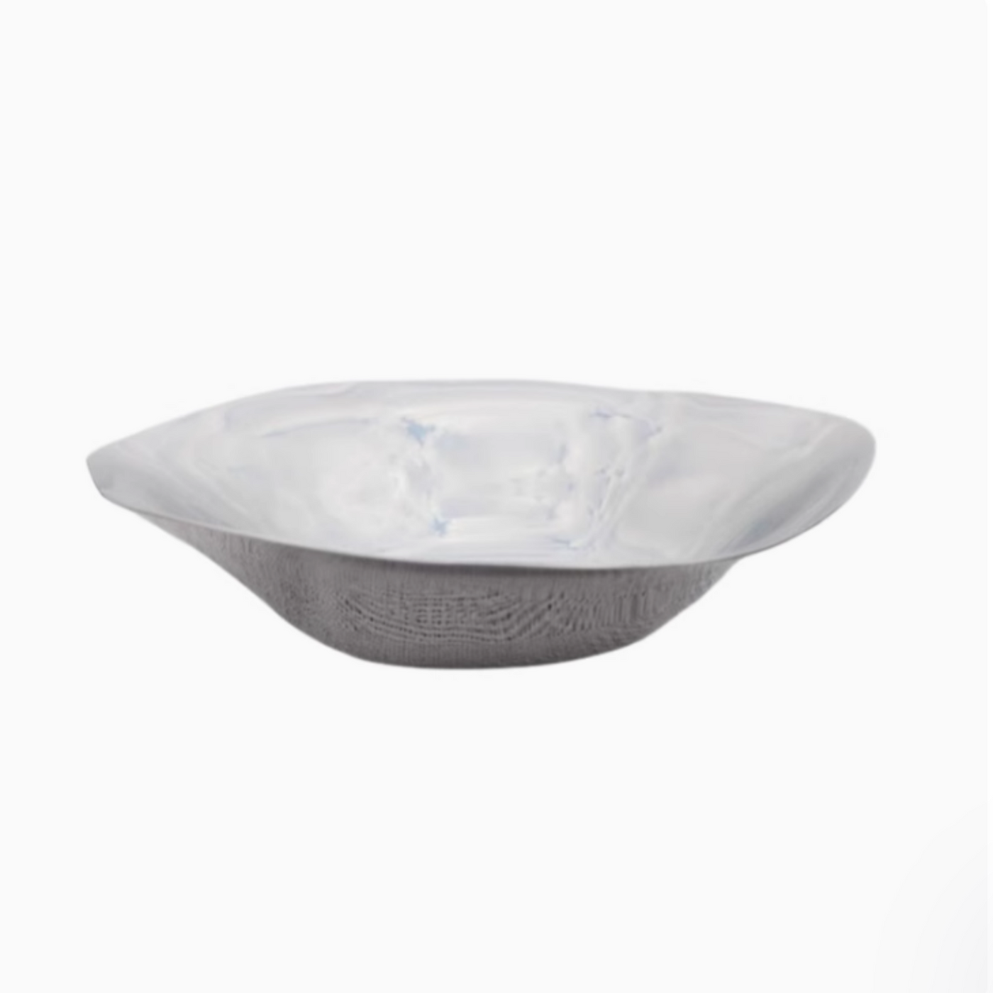 Sculpted Stainless Steel Bowl