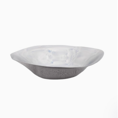 Sculpted Stainless Steel Bowl