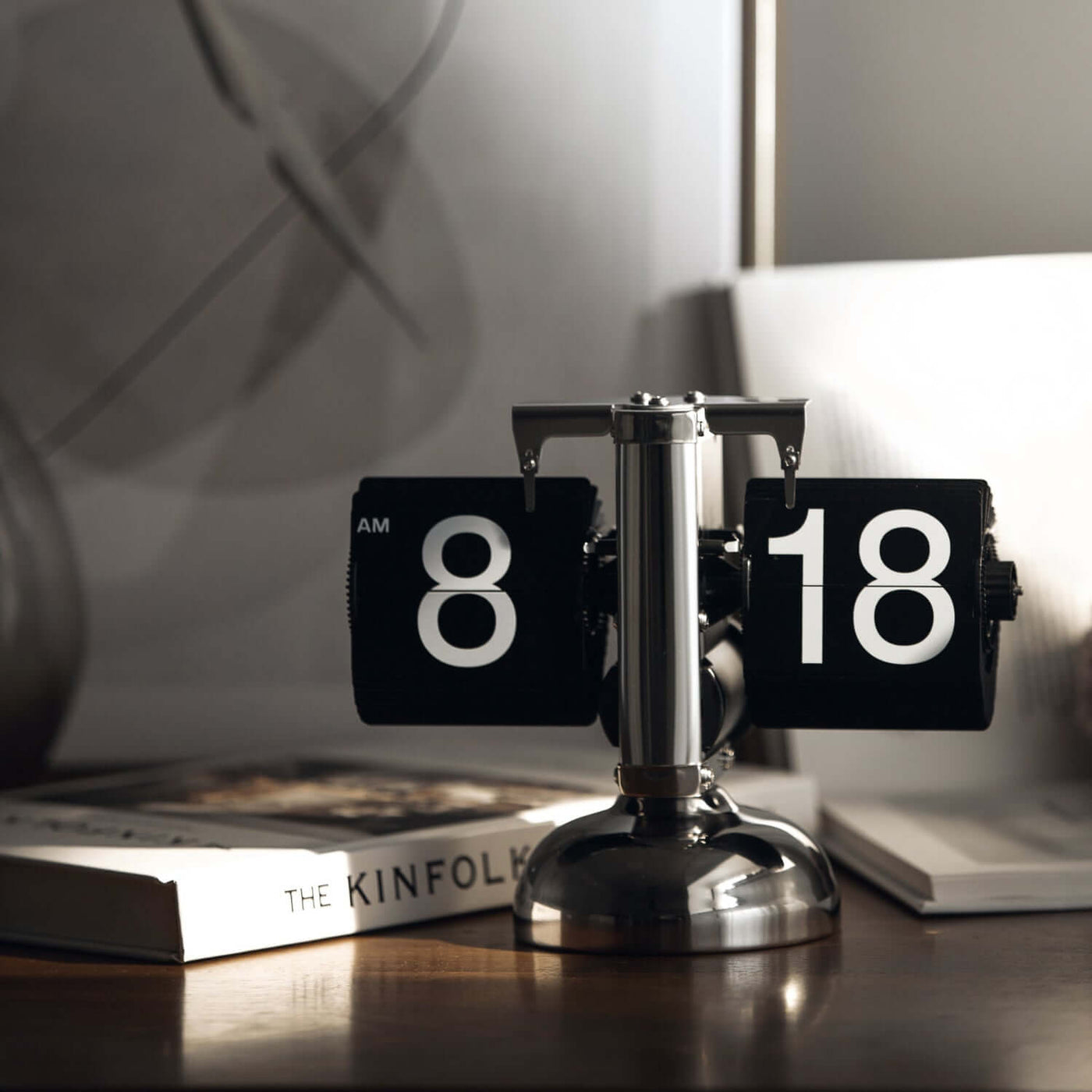 Turning Desktop Clock