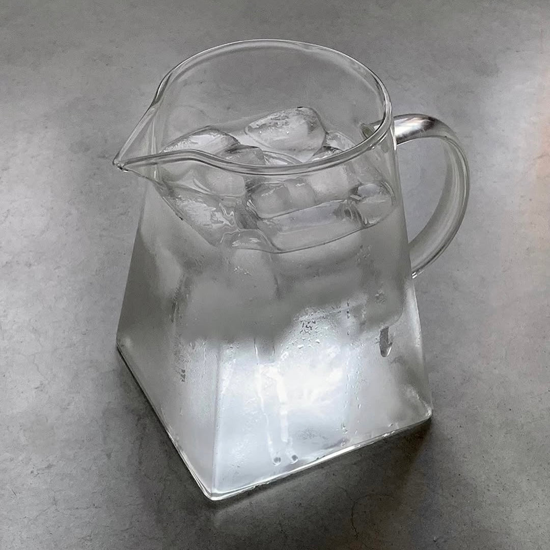 Aeris Frosted Glass Pitcher