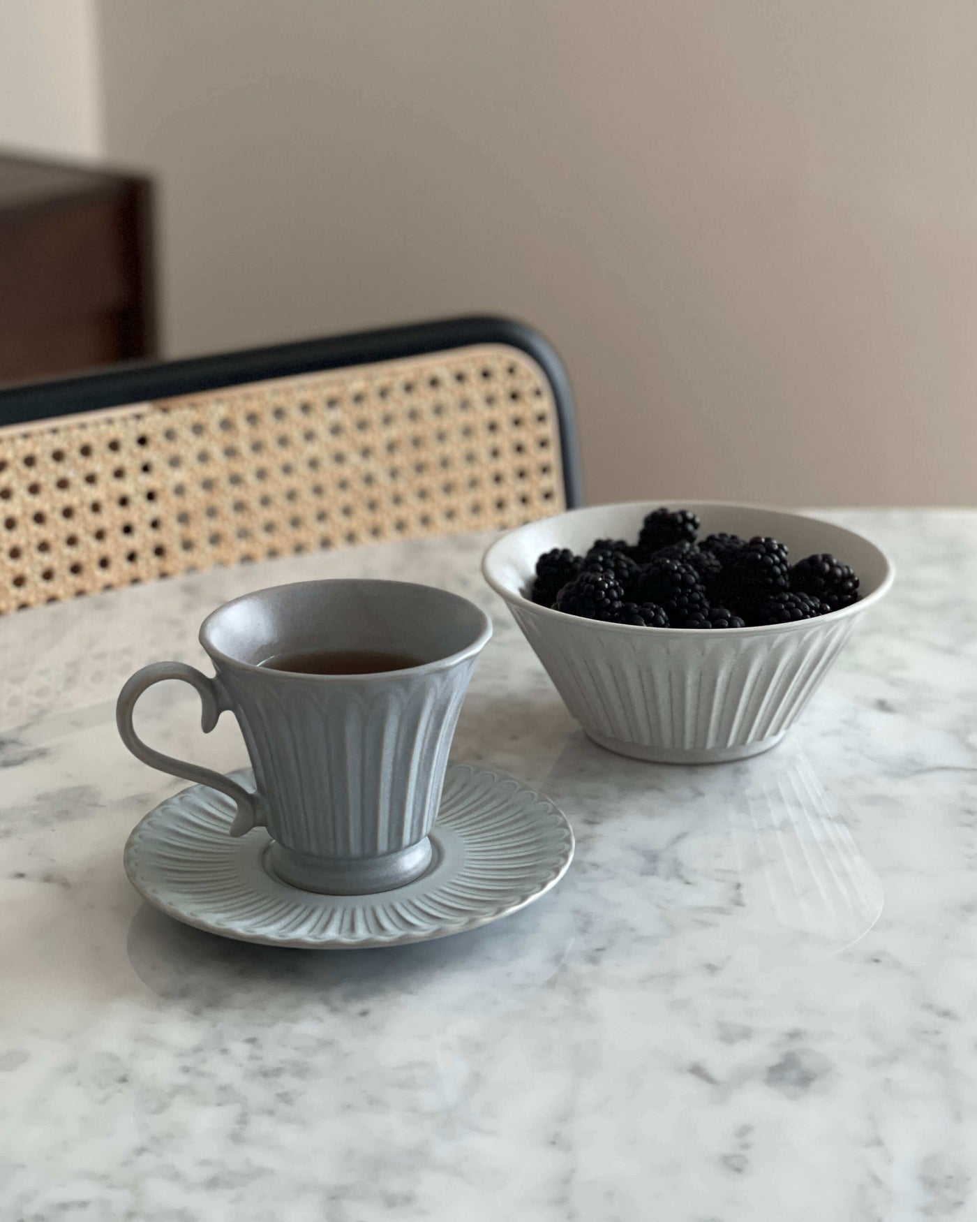 Storia Tall Coffee Cup & Saucer