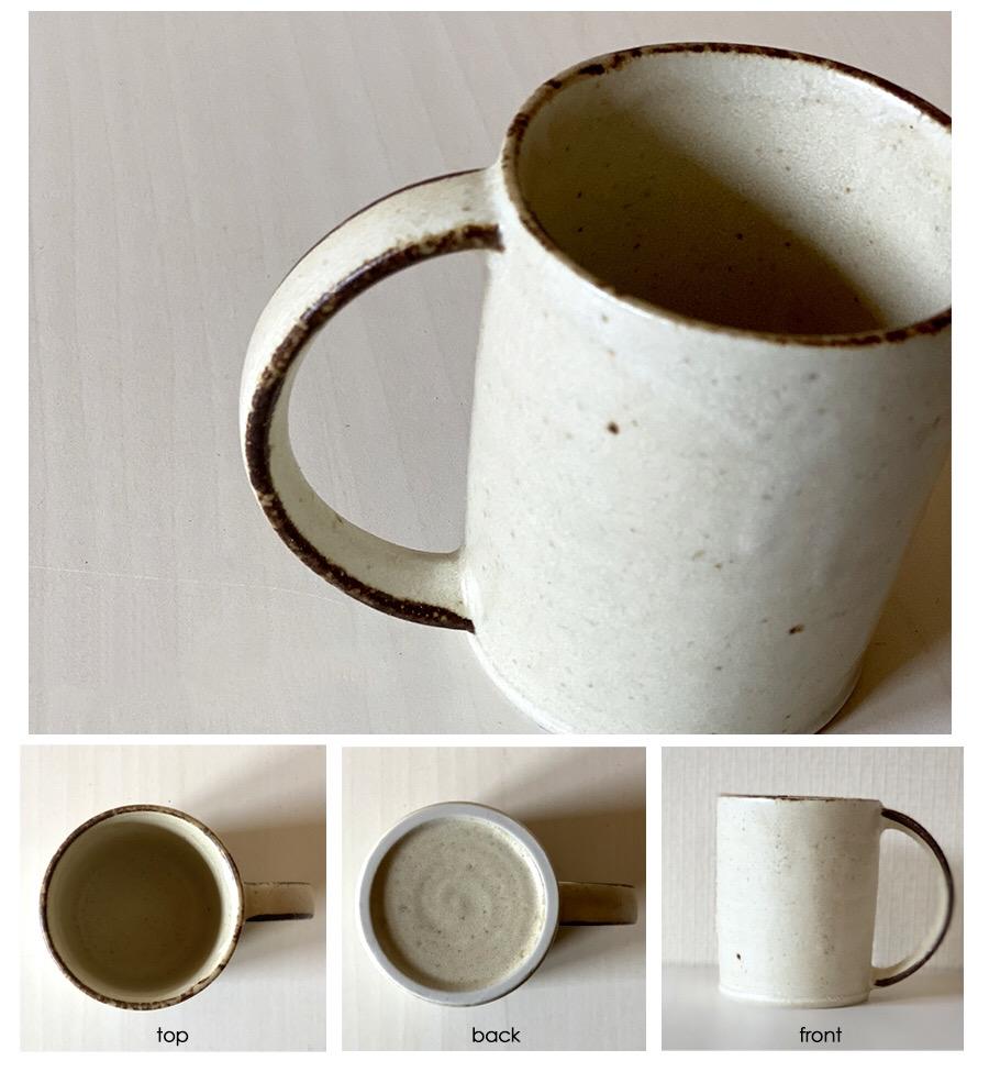 Rila Ivory Straight Mug