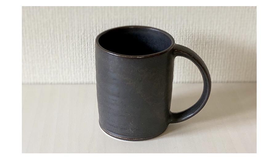 Rila Black Straight Mug