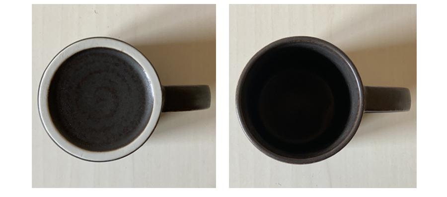 Rila Black Straight Mug